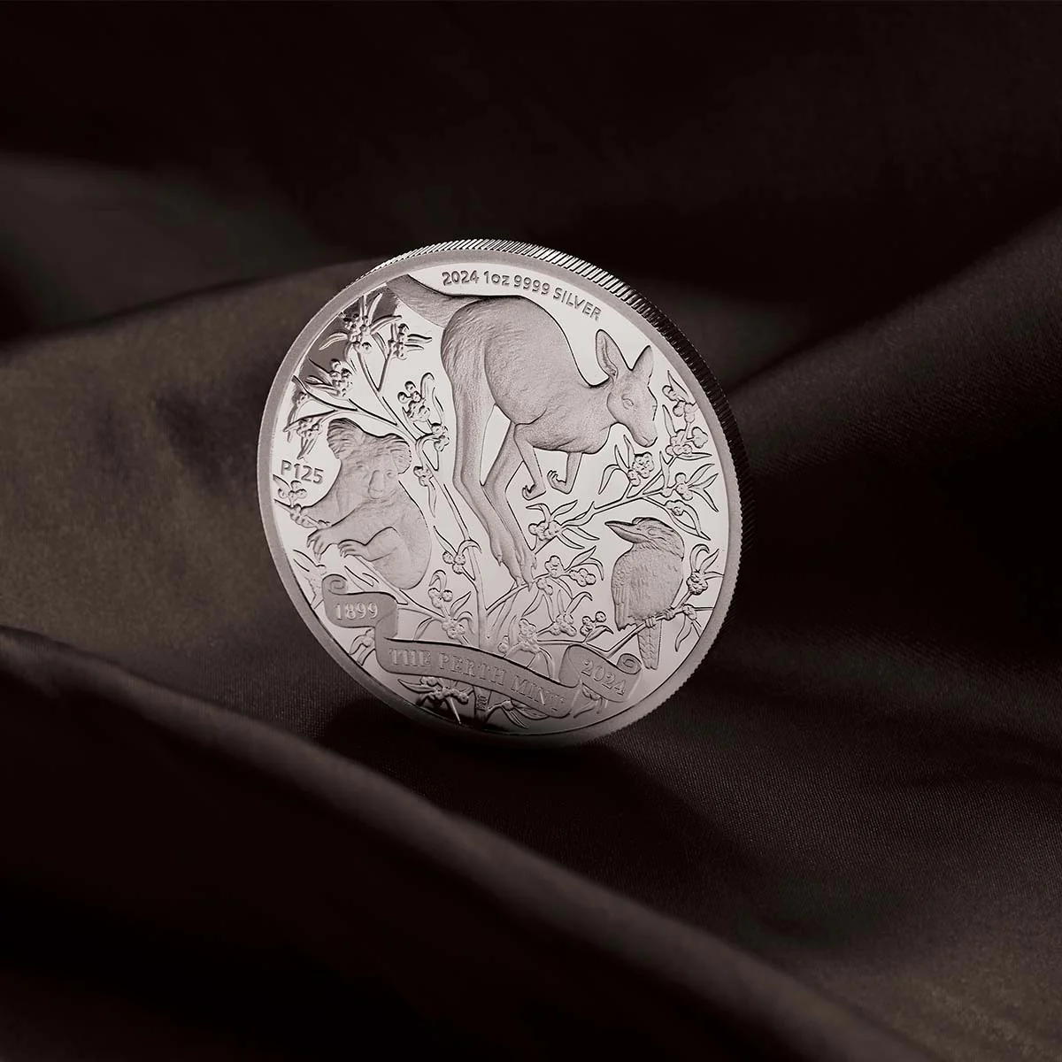 Perth Mint 125th Anniversary 2024 $1 1oz Silver Proof Coin - Image 6