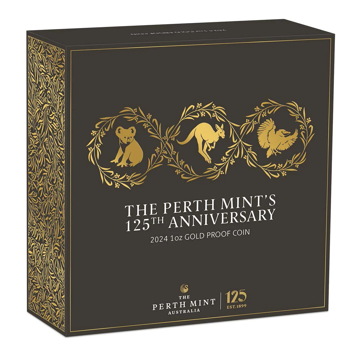 Australia Perth Mint 125th Anniversary 2024 $100 1oz Gold Proof Coin - Image 4