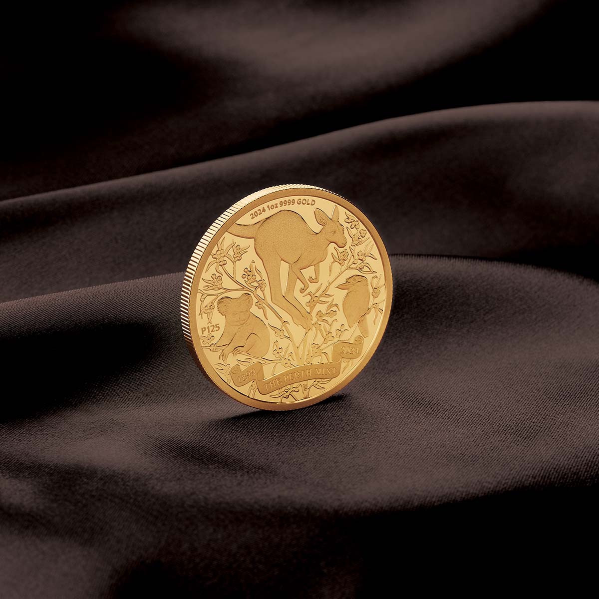 Australia Perth Mint 125th Anniversary 2024 $100 1oz Gold Proof Coin - Image 5