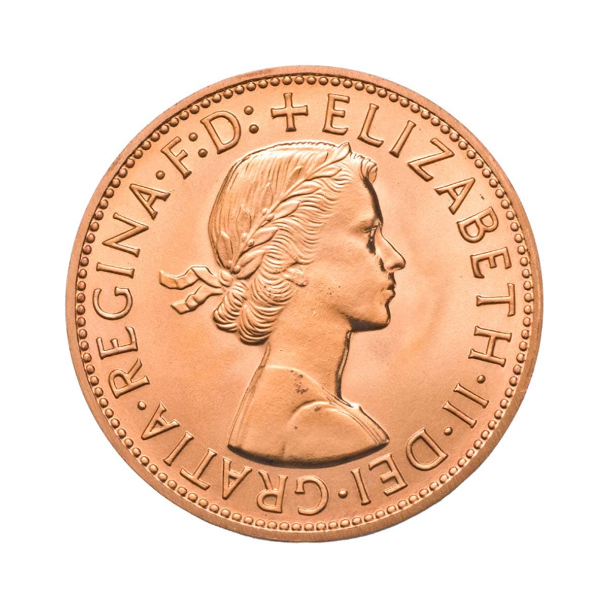 Australia Elizabeth II Perth Mint 1958 Penny Proof FDC - Image 3