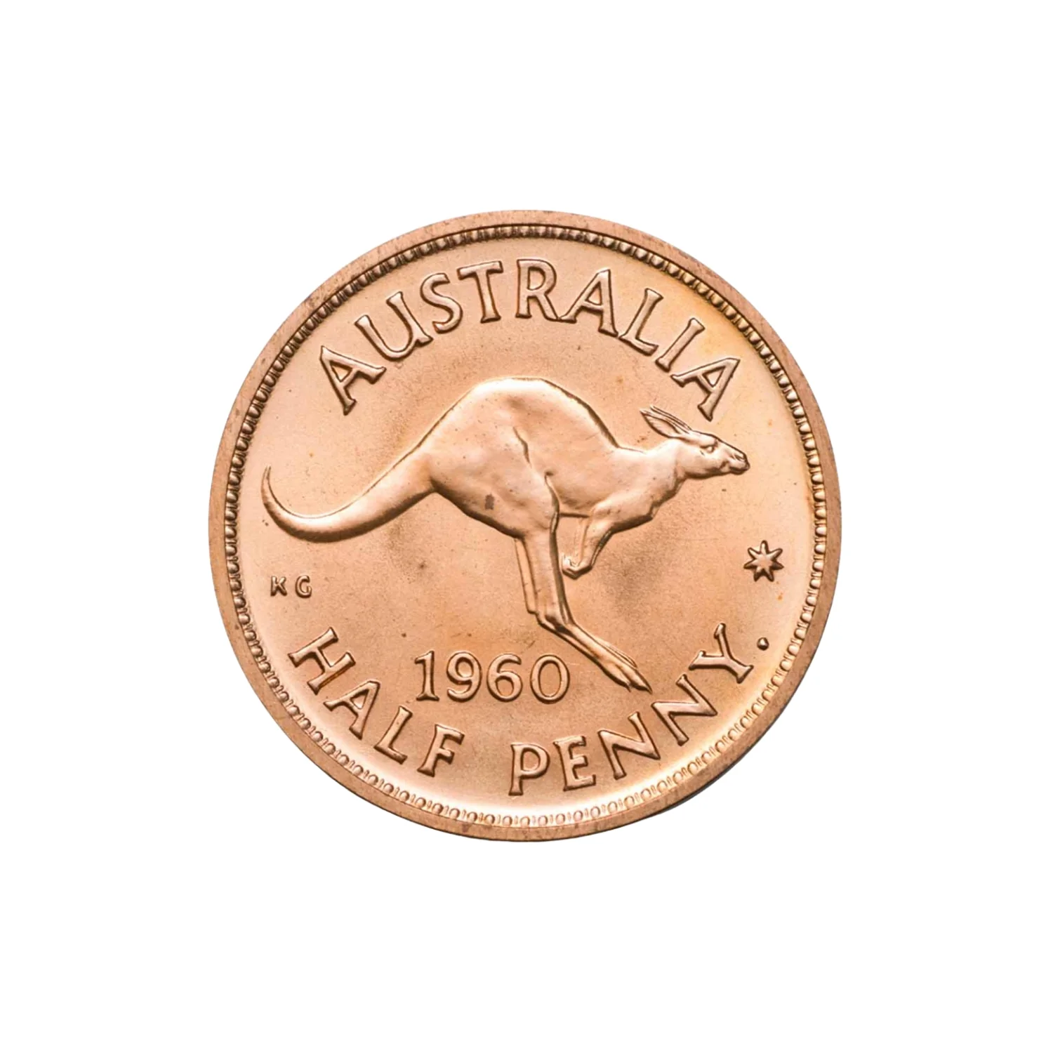 Australia Elizabeth II Perth Mint 1960 Halfpenny & Penny Proof Pair FDC - Image 2