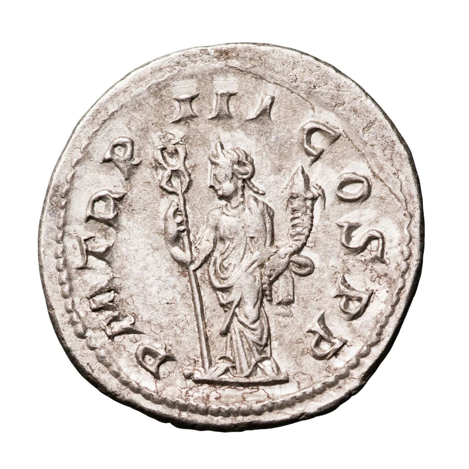 Ancient Rome Philip I 244-249AD Antoninianus Extremely Fine - Image 3