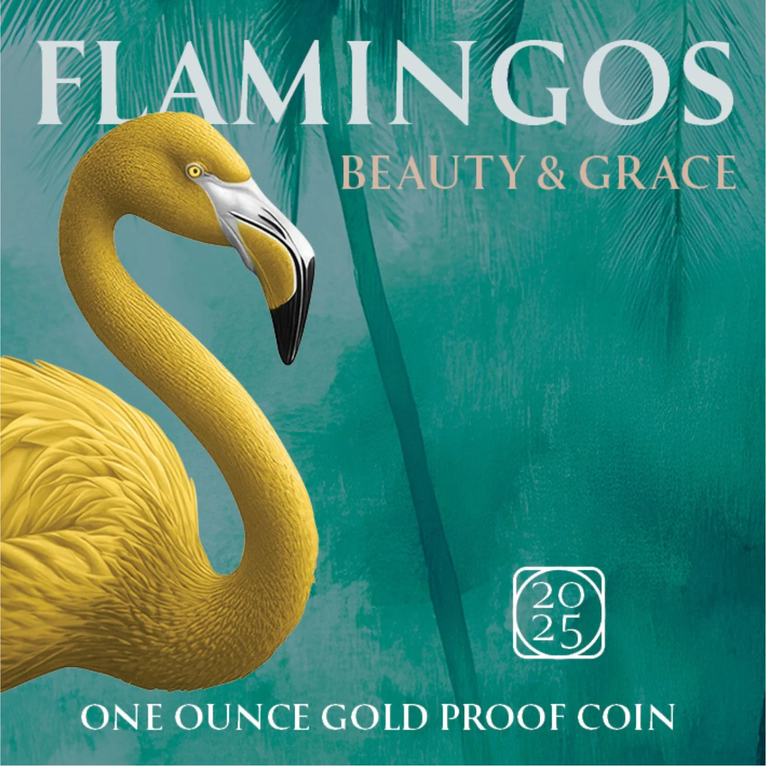 Pink Flamingo 2025 $100 1oz Gold Proof Coin - Image 7