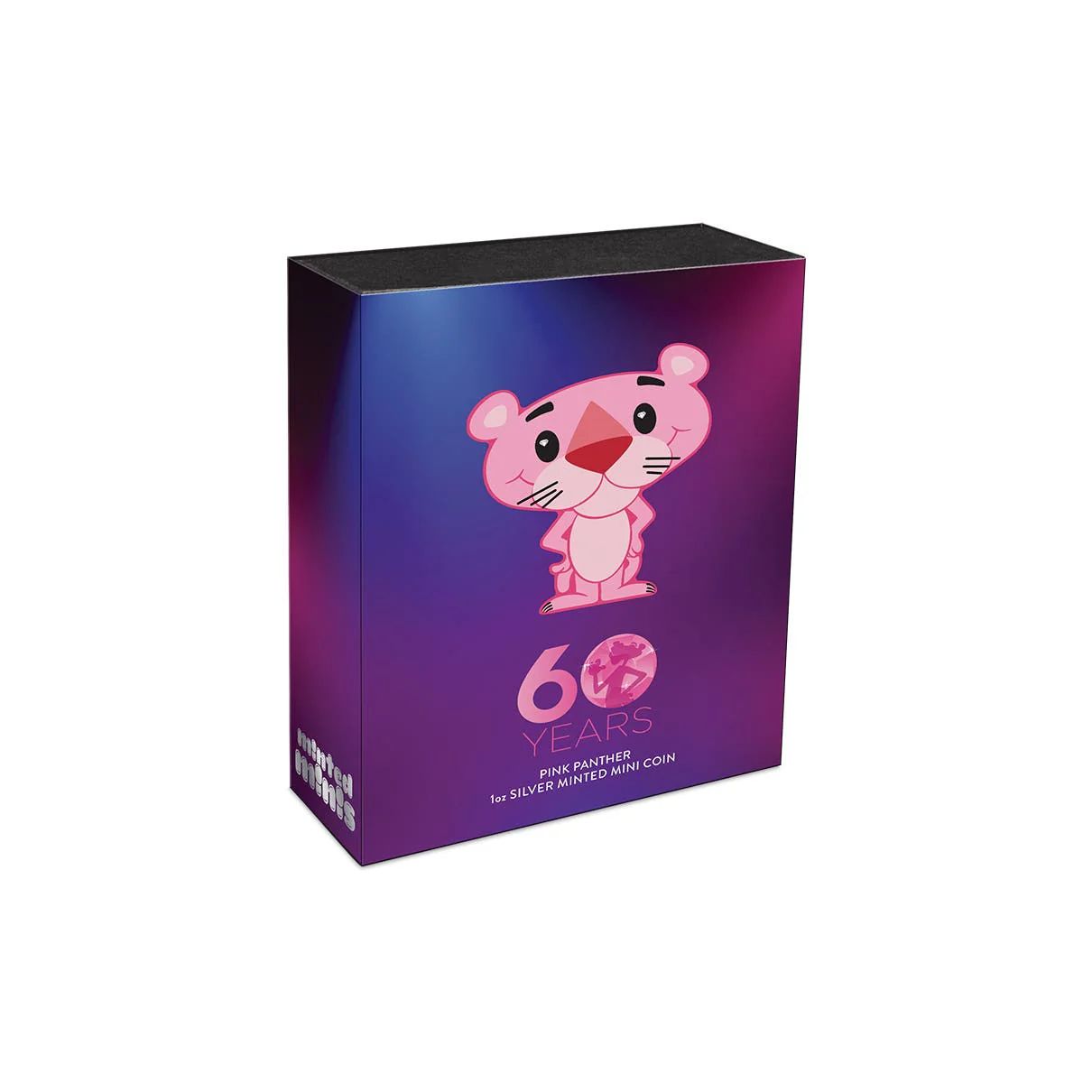 Pink Panther 60th Anniversary 2024 $1 1oz Silver Minted Mini Coin  - Image 5