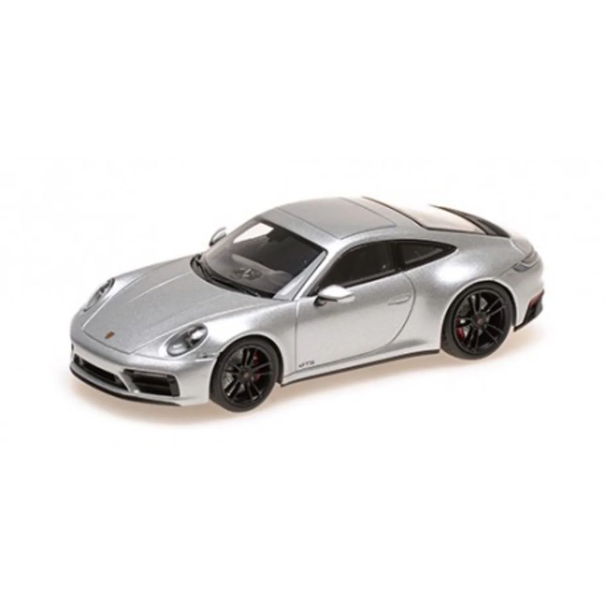 PORSCHE 911 (992) CARRERA 4 GTS - 2019 - SILVER - 1:43 Scale Diecast Model Car