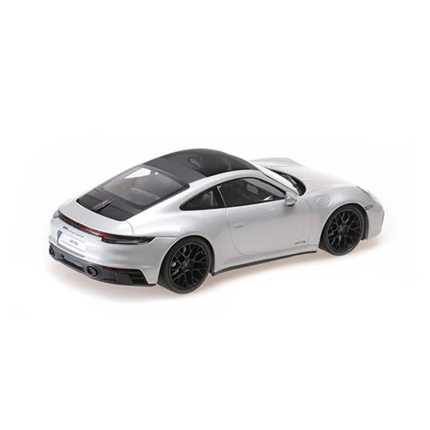 PORSCHE 911 CARRERA 4 GTS - 2020 - SILVER - 1:18 Scale Diecast Model Car - Image 2