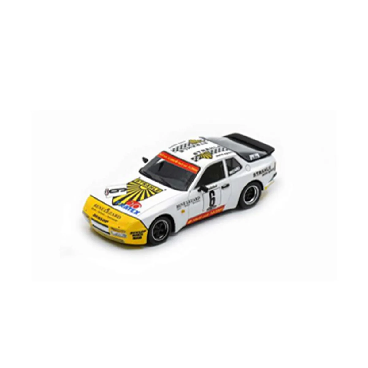 Porsche 944 No.6 Winner Turbo Cup Germany 1986 - Joachim Winkelhock - Limited 300 - 1:43 Scale Resin Model Car