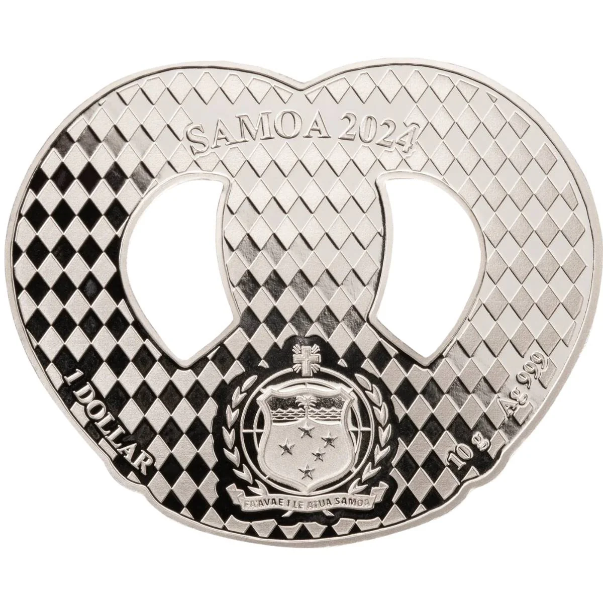 Pretzel 2024 $1 Silver Prooflike Coin - Image 2
