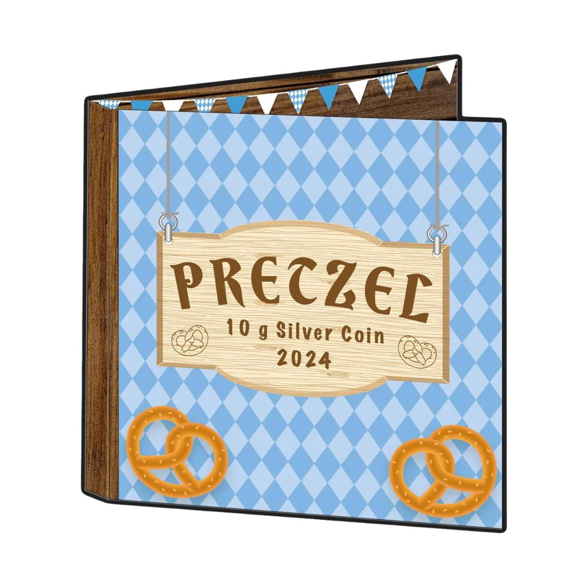 Pretzel 2024 $1 Silver Prooflike Coin - Image 4