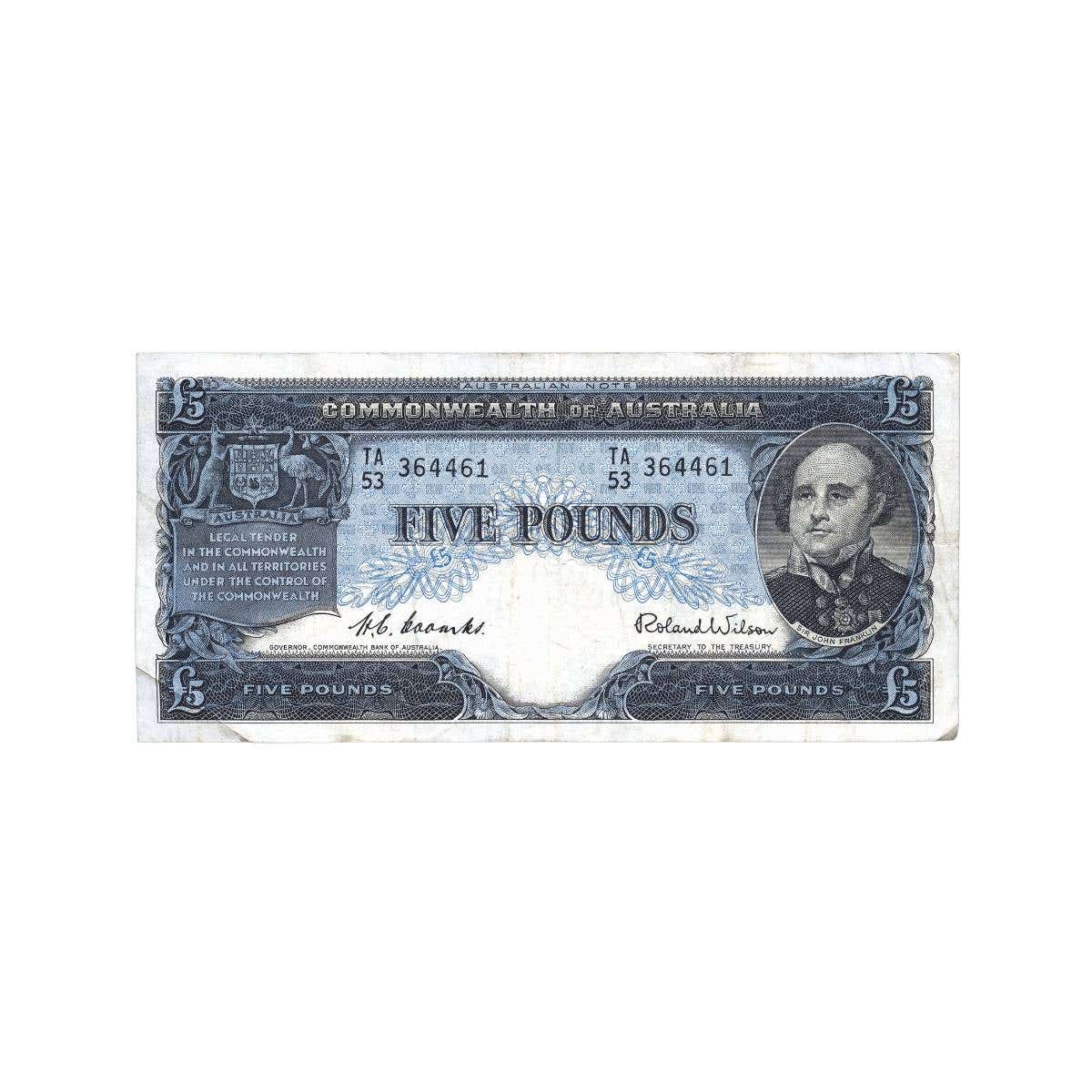 Queen Elizabeth II 1953-54 Commonwealth Bank 4-Note Set Fine-Very Fine - Image 4
