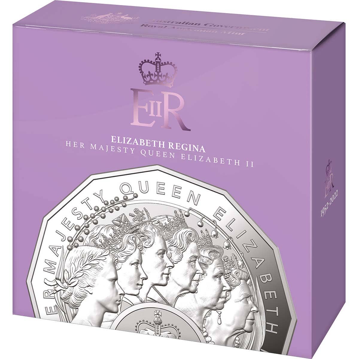 Queen Elizabeth II 2023 50c Commemoration Silver Proof Coin - Image 4