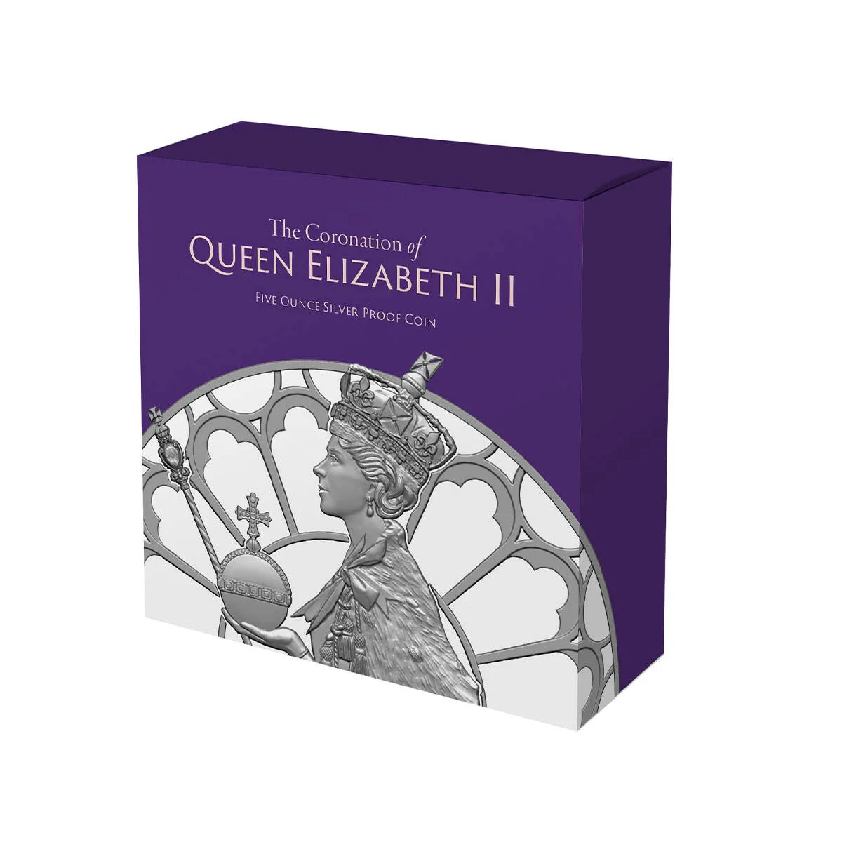 Queen Elizabeth II Coronation 70th Anniversary 2023 $10 5oz Gold-plated Silver Proof Coin - Image 7