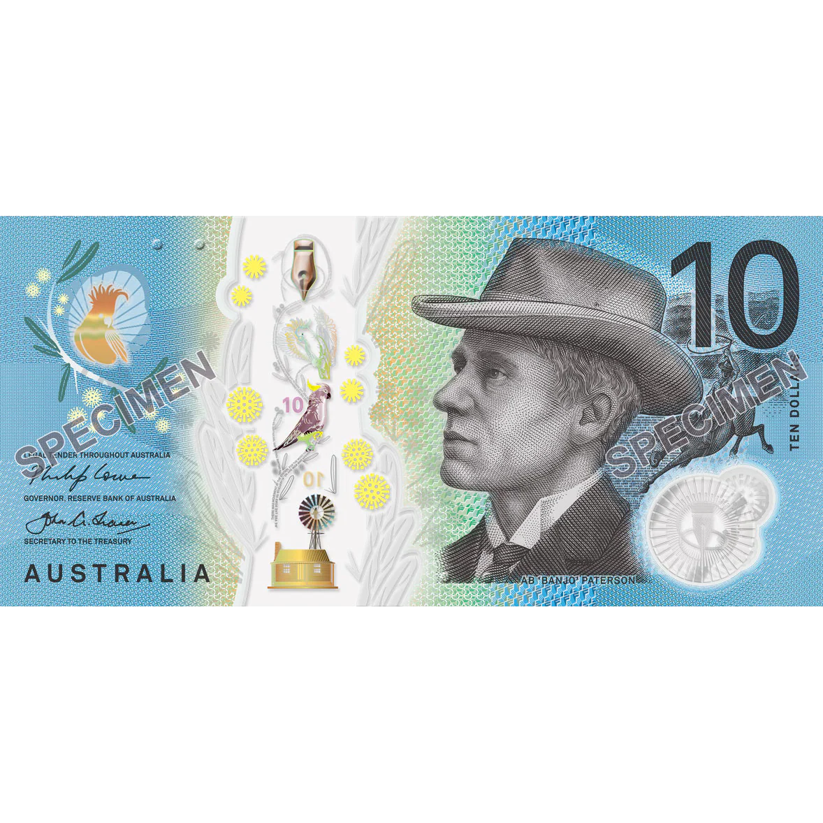 RBA Fold 2017 $10 L/F Next Gen Uncirculated