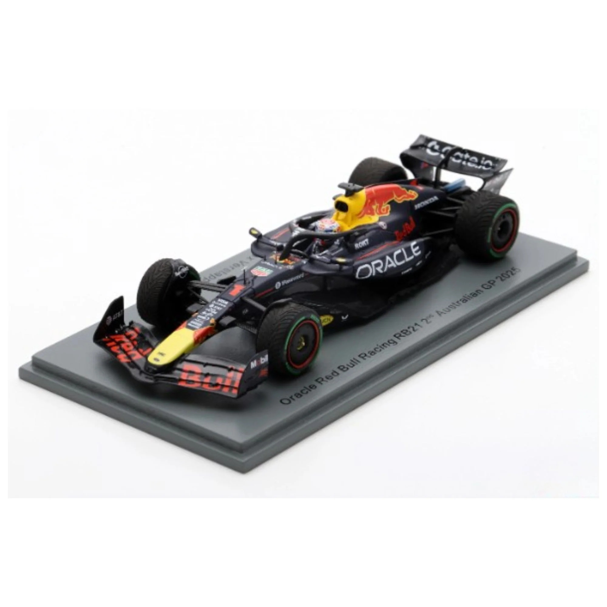 Red Bull Racing RB21 No.1 Oracle Red Bull Racing - 2nd Australian GP 2025 - Max Verstappen - 1:43 Scale Resin Model Car