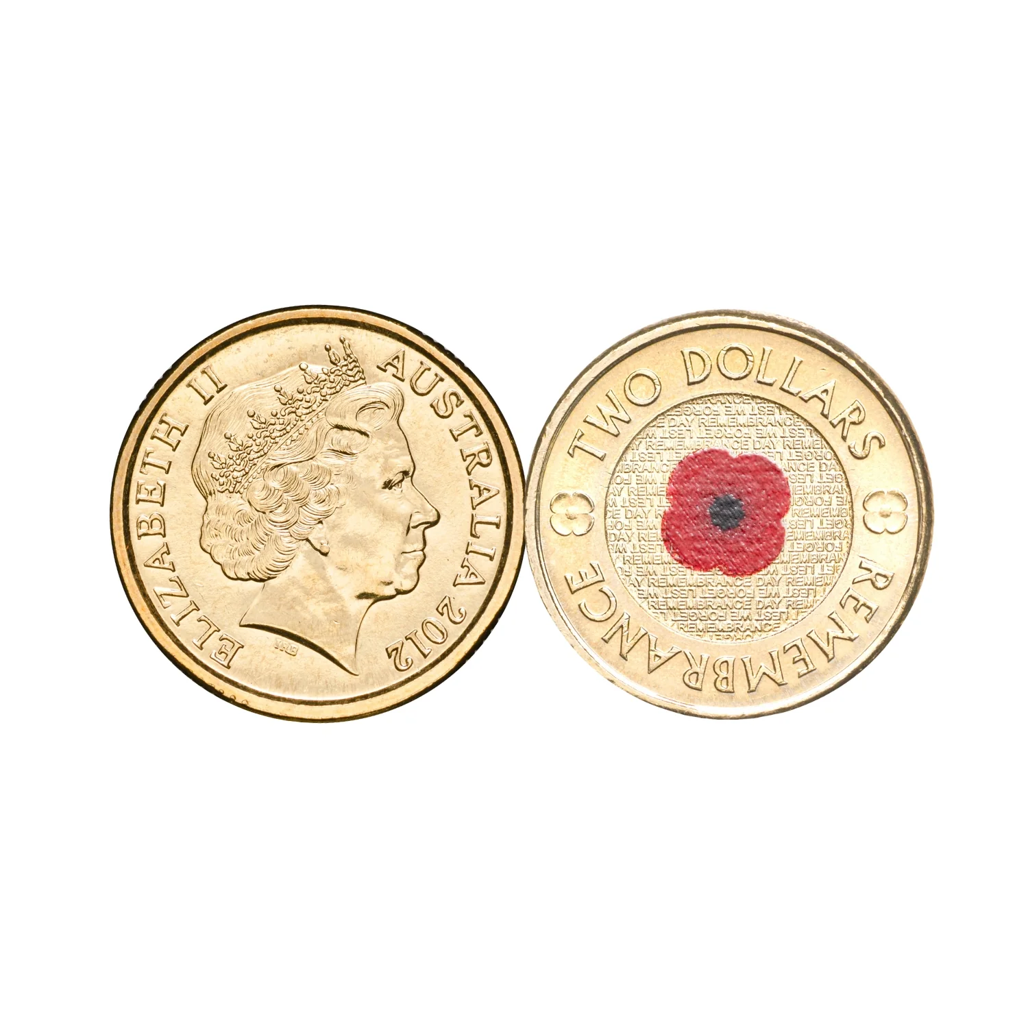 Australia 2012 $2 Red Poppy with RSL Card Uncirculated Coin - Image 2