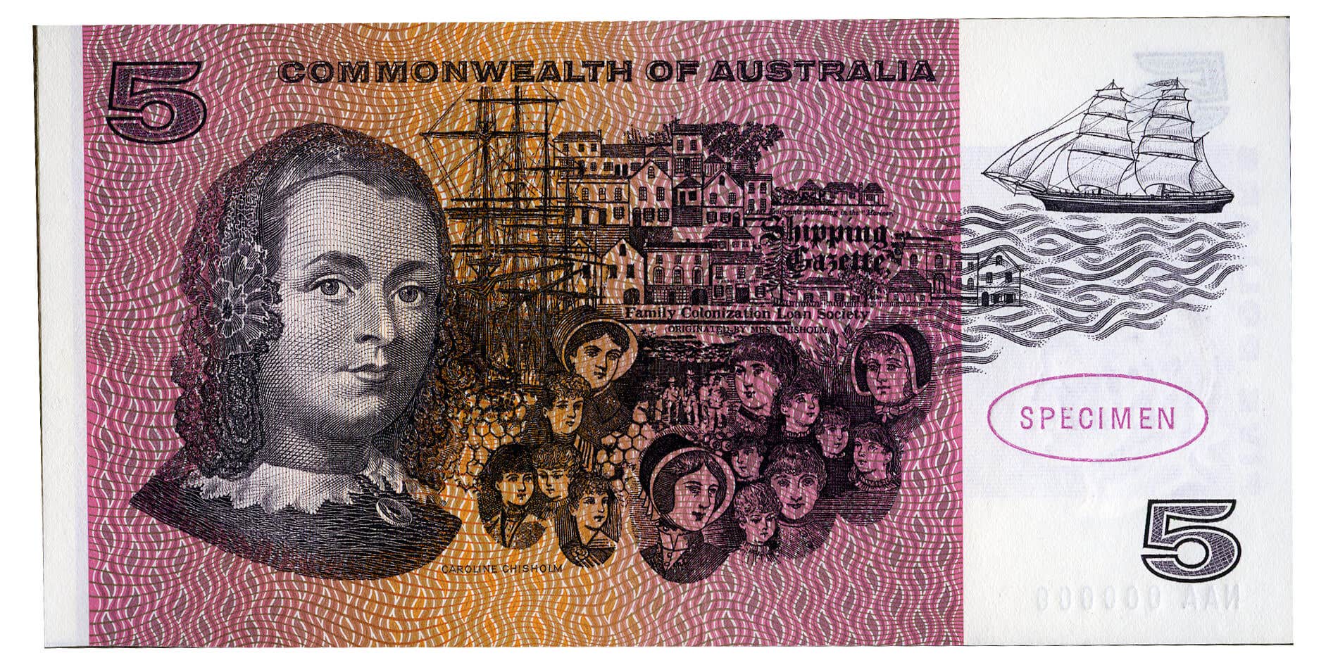 Reserve Bank of Australia 1966 Coombs/Wilson Specimen Banknote 10-Note Collection - Image 8