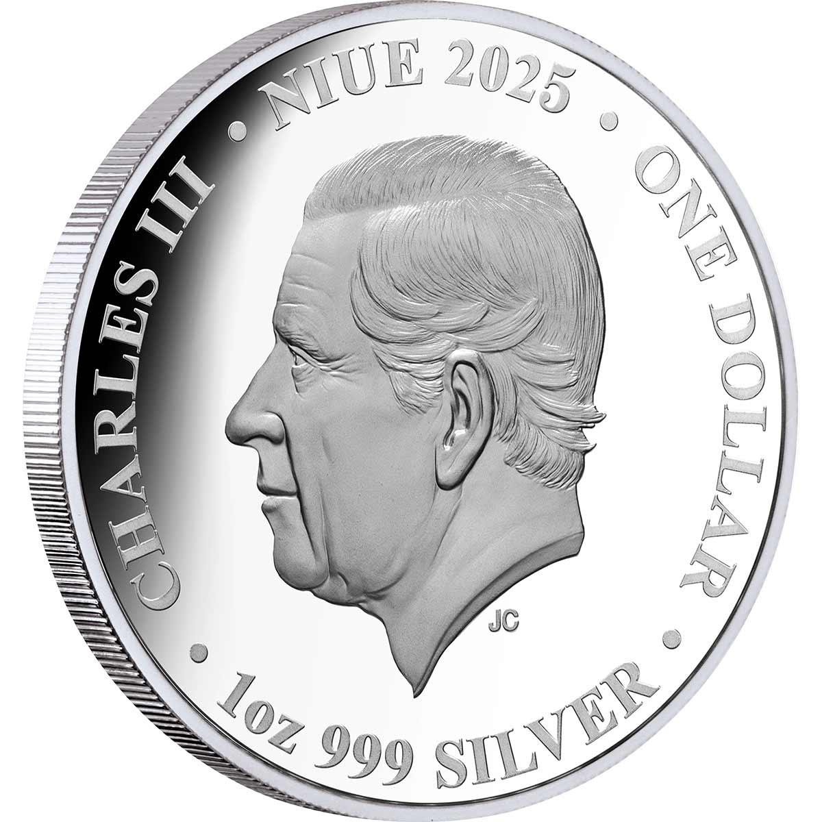 Richter Scale 90th Anniversary 2025 $1 1oz Silver Proof Coin - Image 2