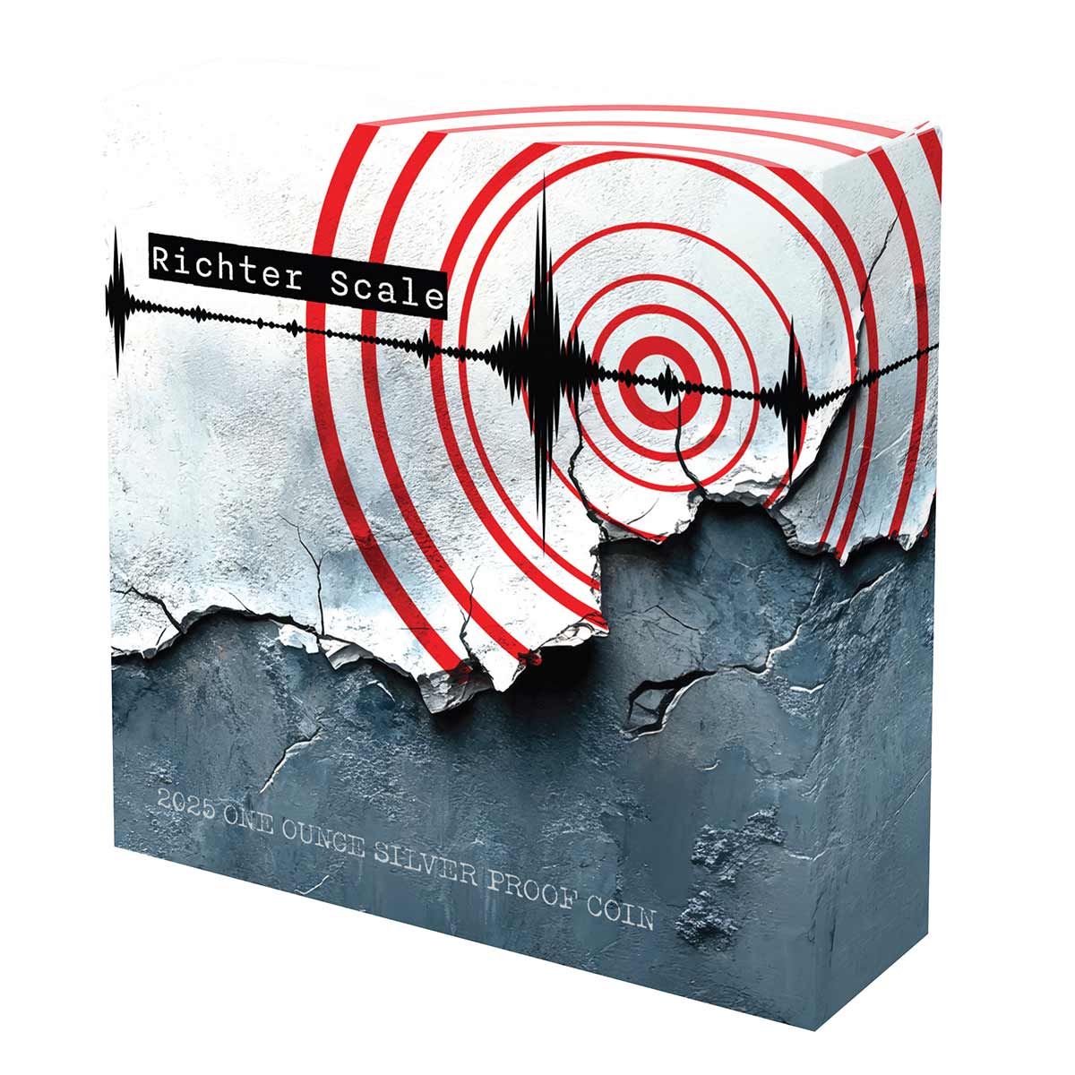 Richter Scale 90th Anniversary 2025 $1 1oz Silver Proof Coin - Image 6