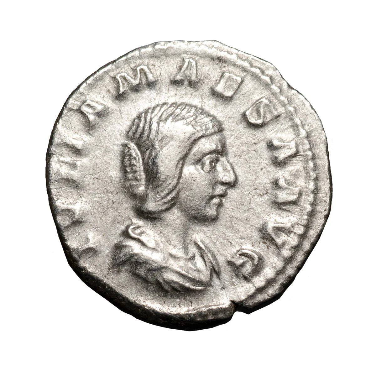 Roman Empire Julia Maesa 218-225AD Silver Denarius Fine-Very Fine - Image 2