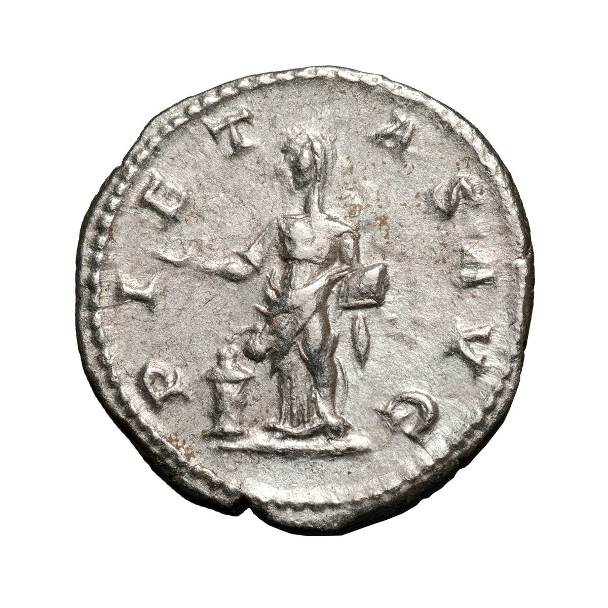 Roman Empire Julia Maesa 218-225AD Silver Denarius Fine-Very Fine - Image 3