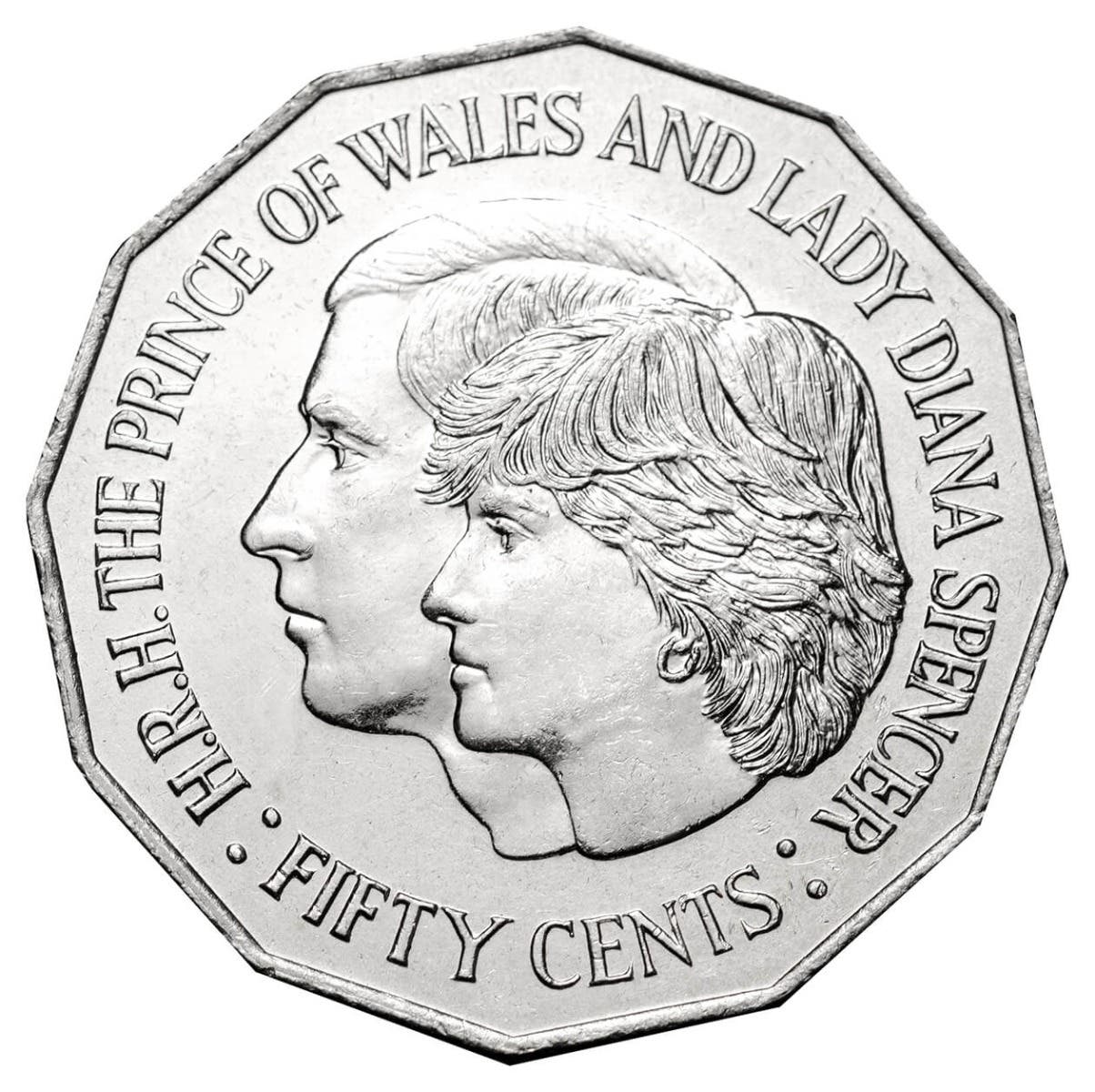 Australia Royal Wedding 1981 50c Cupro-Nickel Uncirculated Coin Pack - Image 3