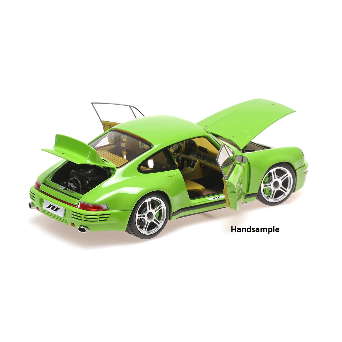 RUF SCR - 2018 - BIRCH GREEN - 1:18 Scale Resin Model Car - Image 2