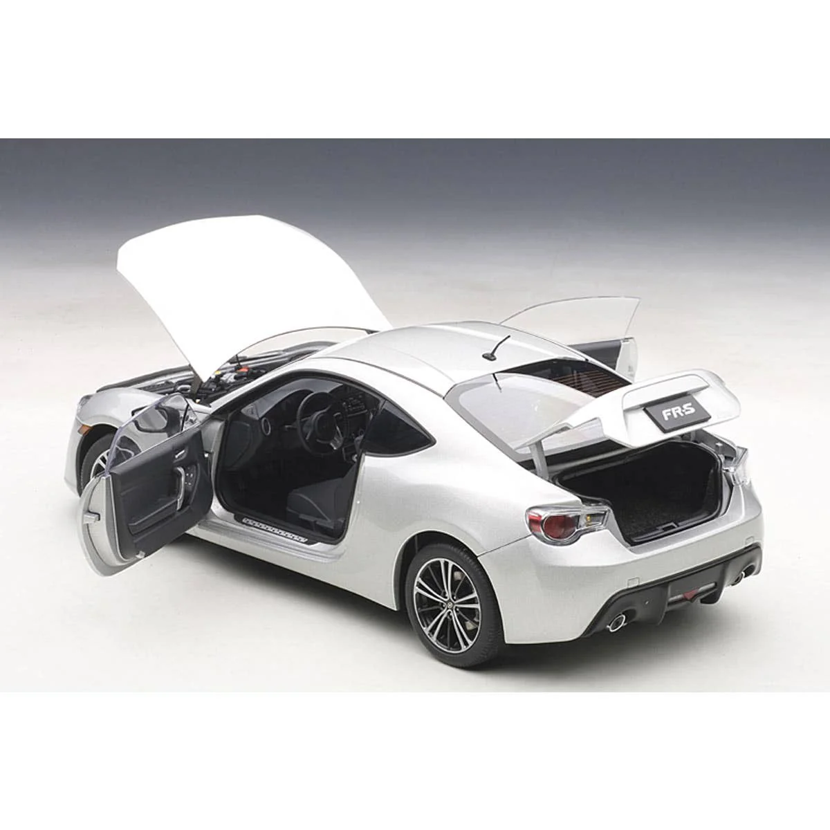 Scion FR-S (Toyota 86) - 2012 - Silver - 1:18 Model Car - Image 2