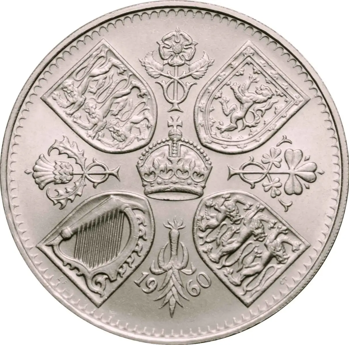 Set of Four Uncirculated British Crowns - Image 2