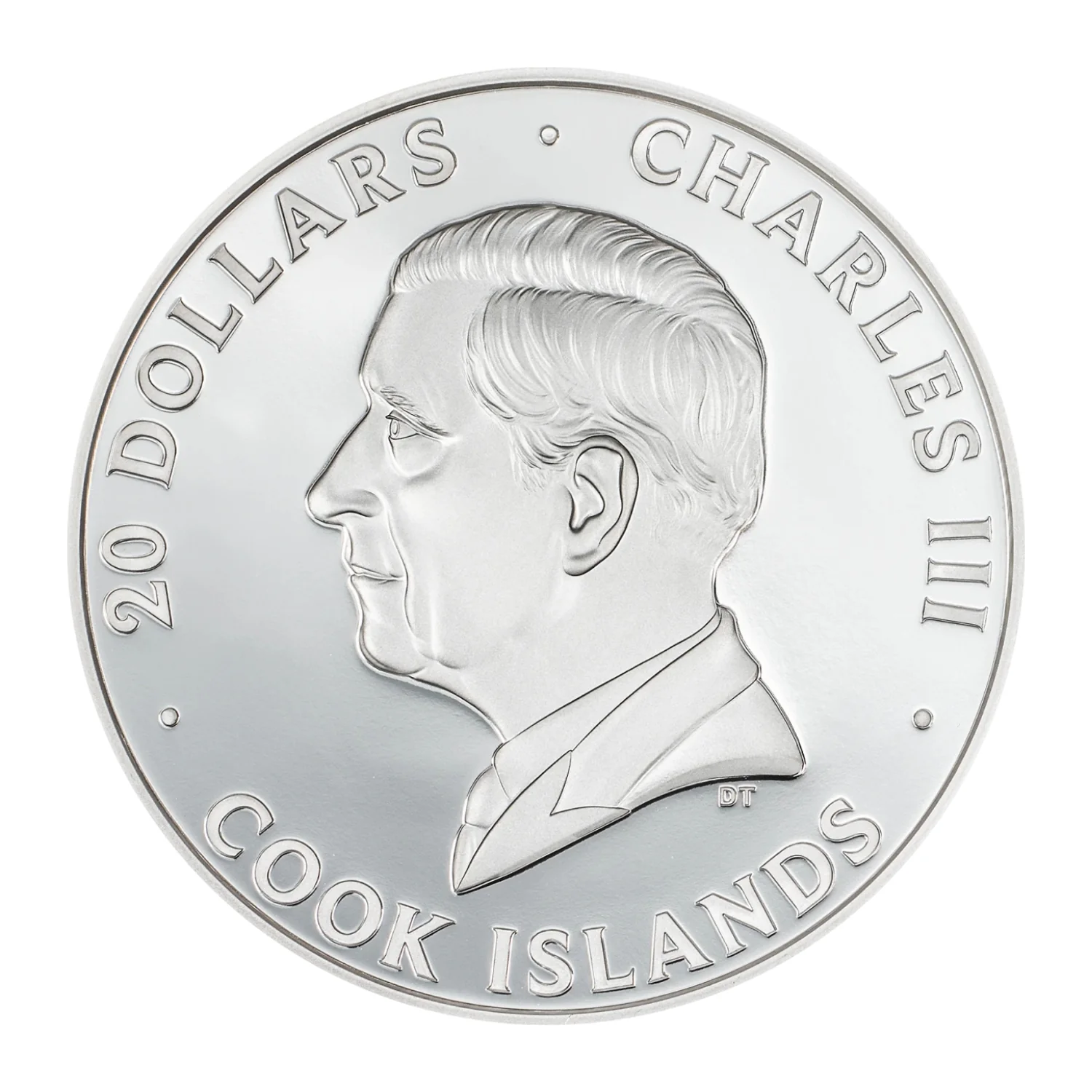 Silver Burst Rhino 2025 $20 3oz Silver Proof Coin - Image 3