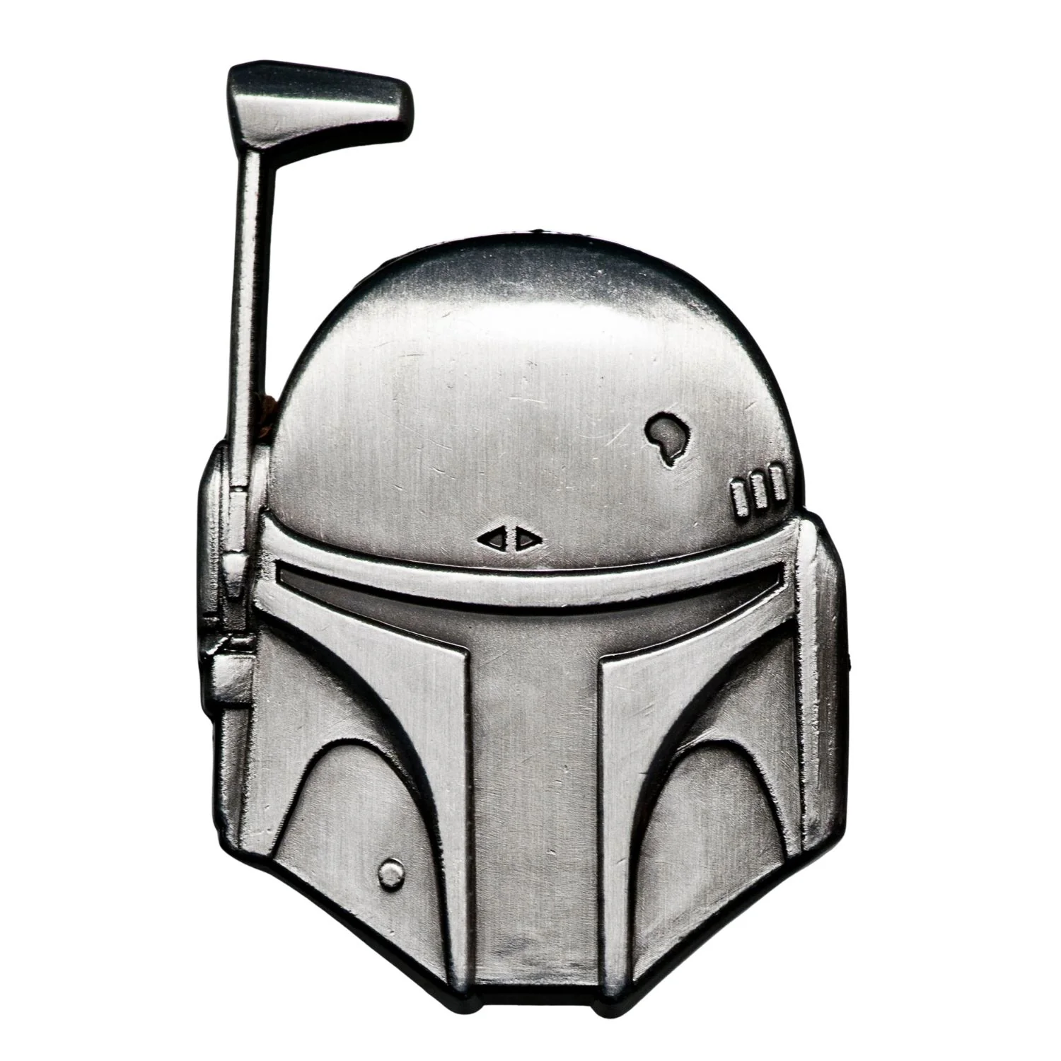 Star Wars Boba Fett Shaped Silver-plated Antique Commemorative