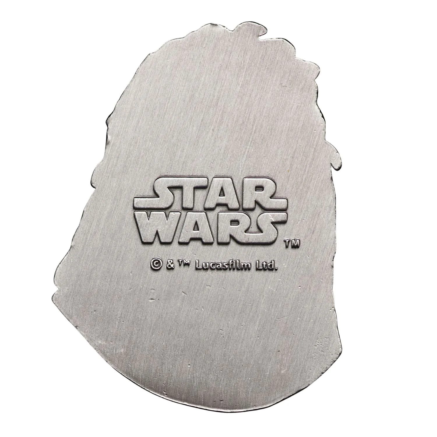 Star Wars Chewbacca Shaped Silver-plated Antique Commemorative - Image 2