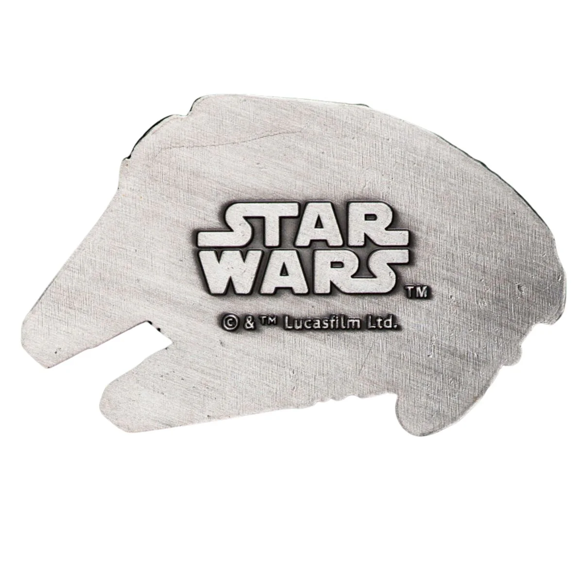 Star Wars Millennium Falcon Shaped Silver-plated Antique Commemorative - Image 2