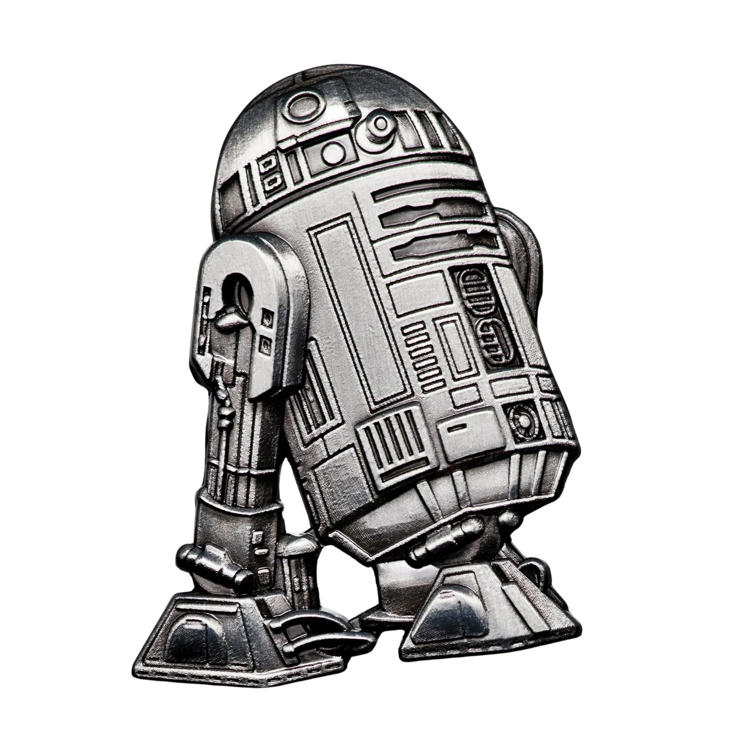 Star Wars R2-D2 Shaped Silver-plated Antique Commemorativ