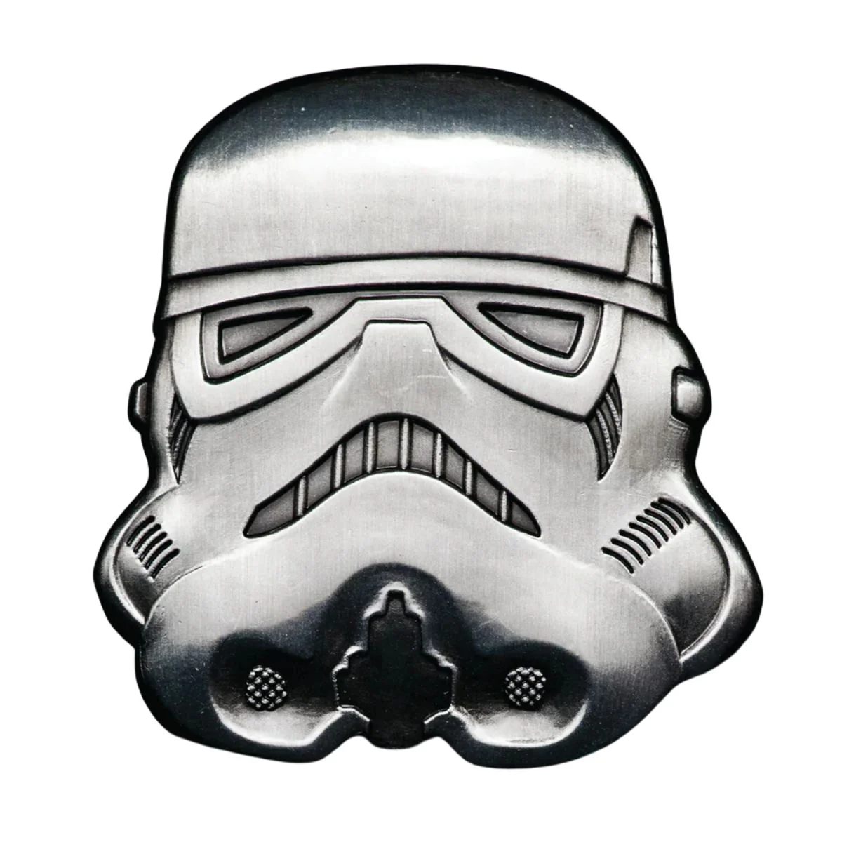 Star Wars Stormtrooper Shaped Silver-plated Antique Commemorative