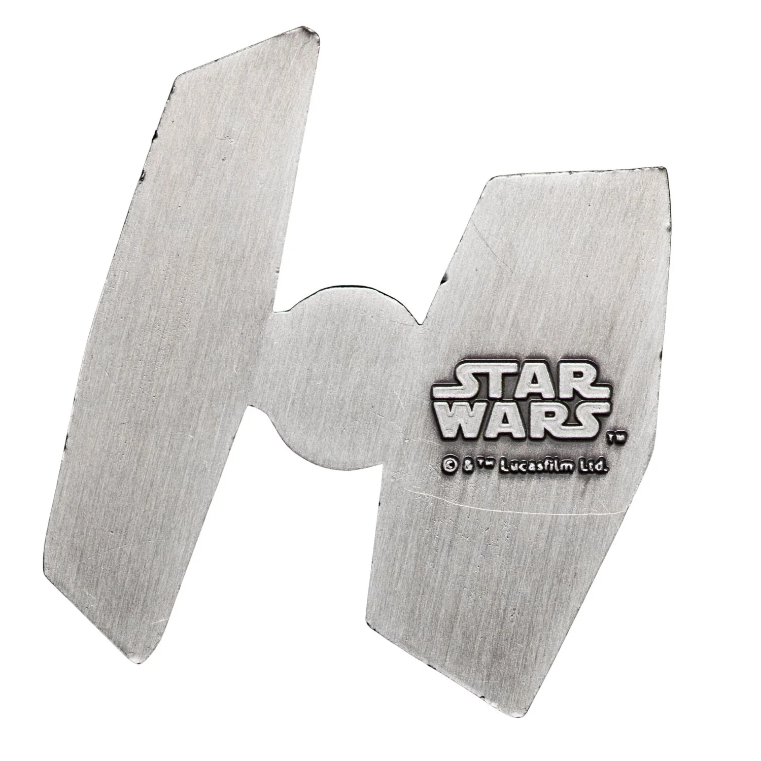 Star Wars TIE Fighter Shaped Silver-plated Antique Commemorative - Image 2