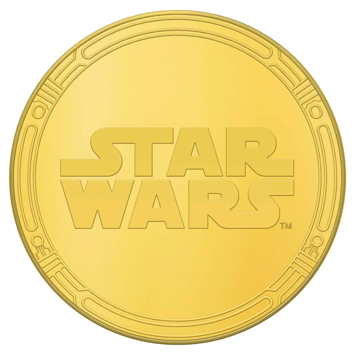 Star Wars Celebrations Return of the Jedi 1983 Gold-plated Prooflike Commemorative - Image 2