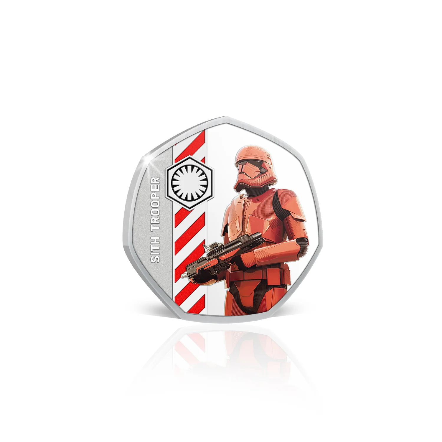 Star Wars Darkside Sith Trooper Silver-plated Prooflike Medallion - Image 2