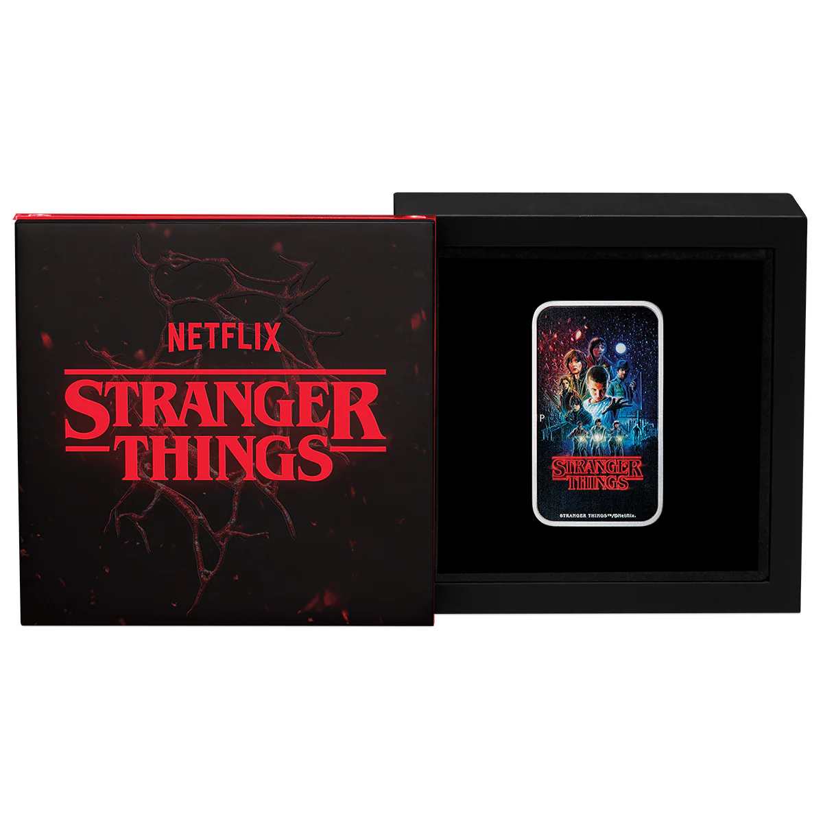 Stranger Things - Season 1 2026 $1 Colour Rectangular 1oz Silver Uncirculated Coin - Image 3