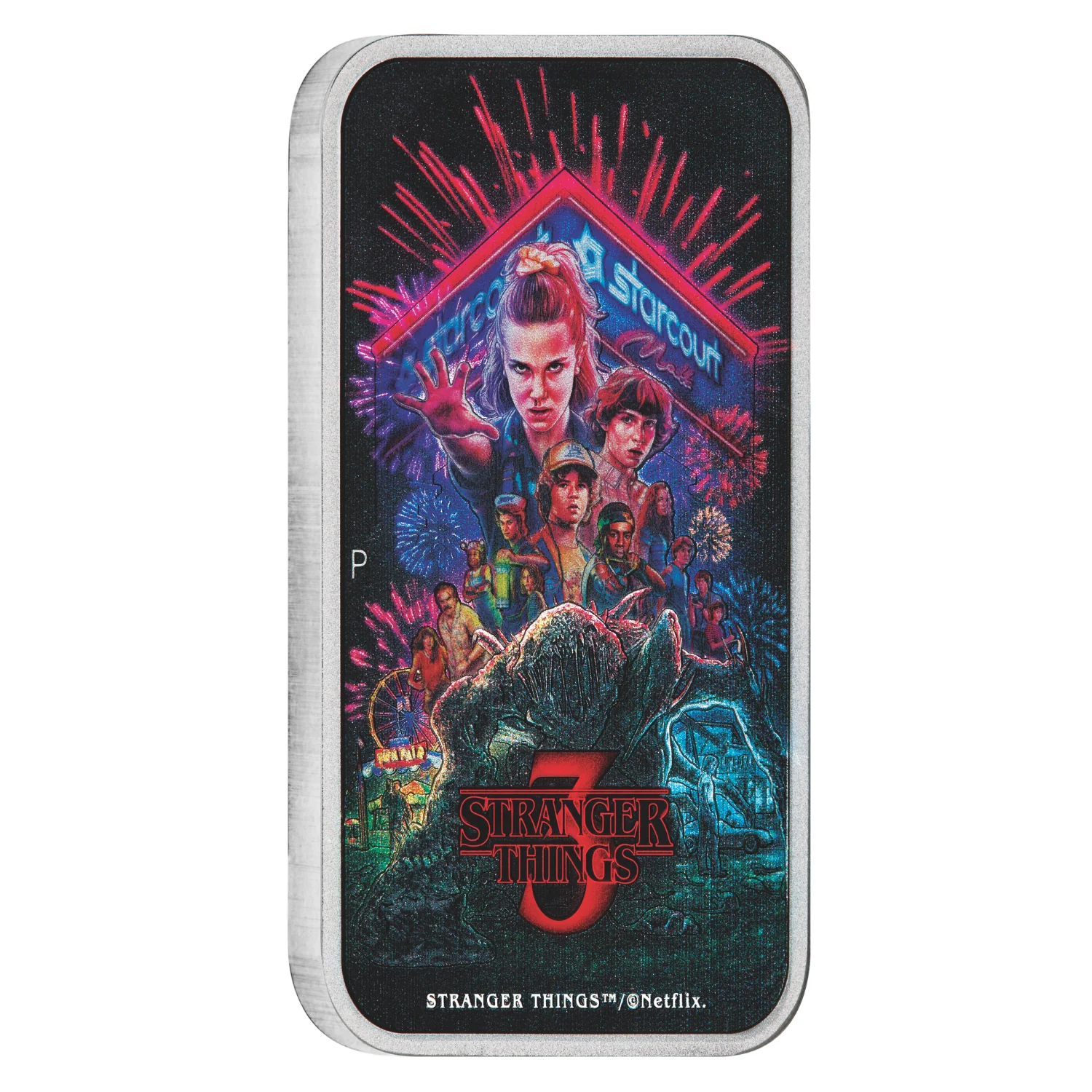 Stranger Things - Season 3 2026 $1 Colour Rectangular 1oz Silver Uncirculated Coin