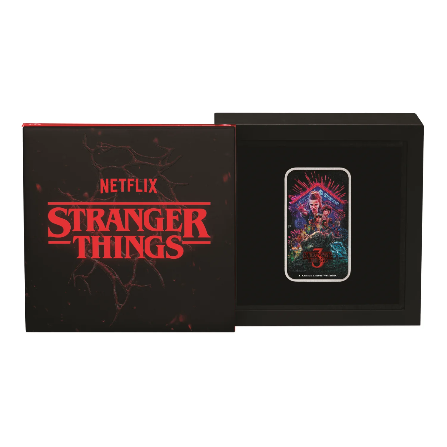Stranger Things - Season 3 2026 $1 Colour Rectangular 1oz Silver Uncirculated Coin - Image 3