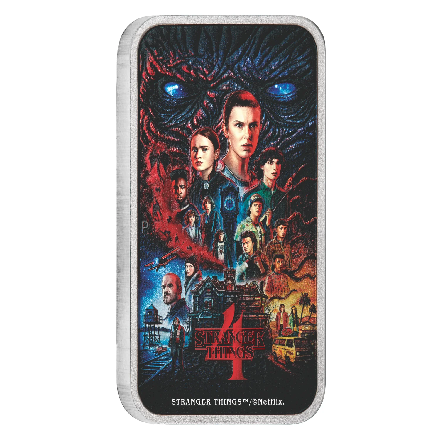 Stranger Things - Season 4 2026 $1 Colour Rectangular 1oz Silver Uncirculated Coin