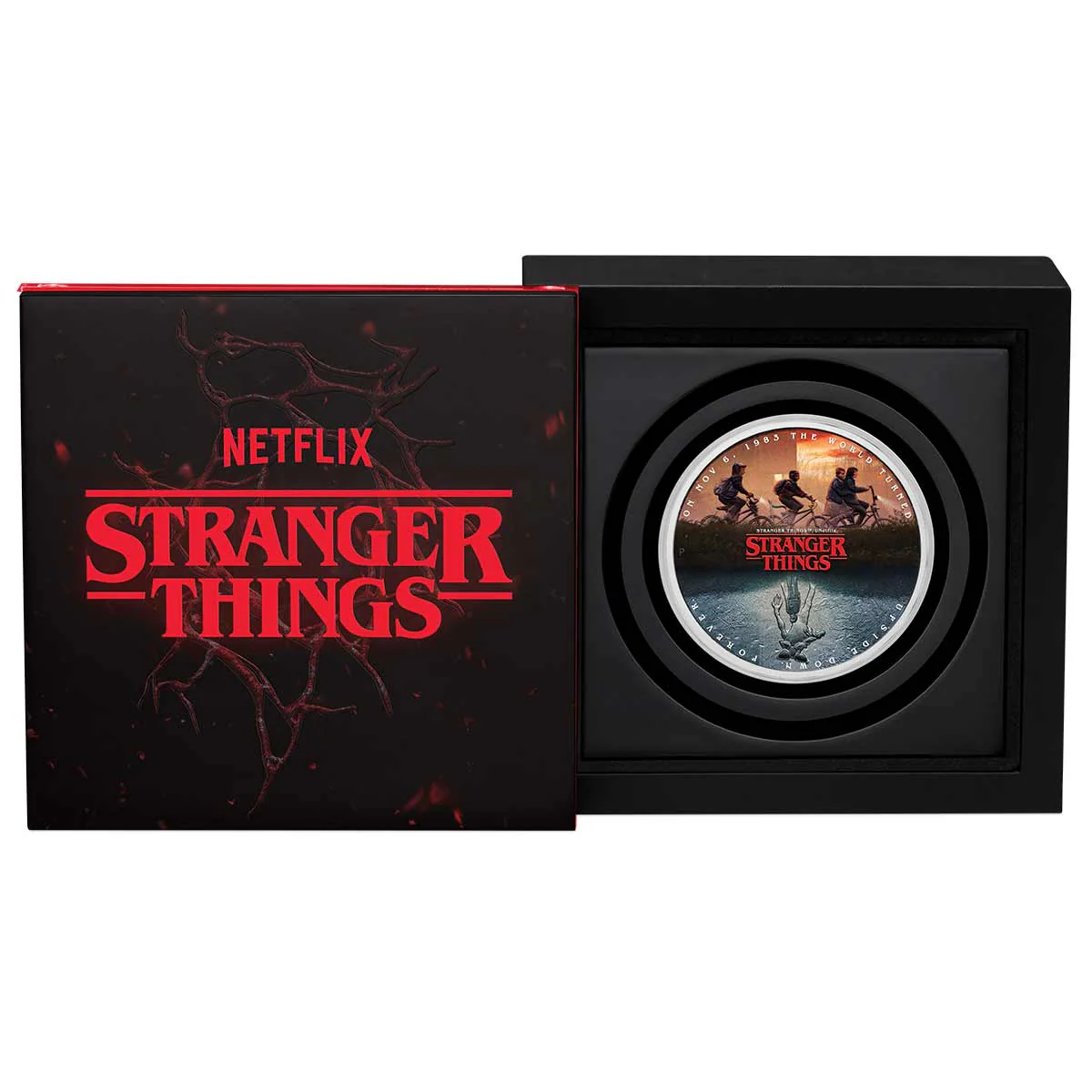 Stranger Things - The Upside Down 2026 $1 Colour 1oz Silver Uncirculated Coin - Image 3