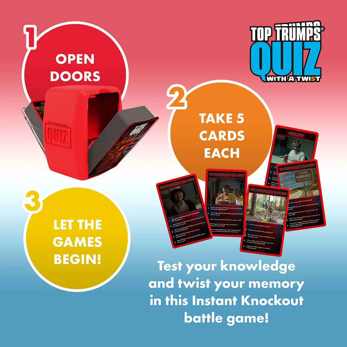Stranger Things Top Trumps Quiz - Image 3