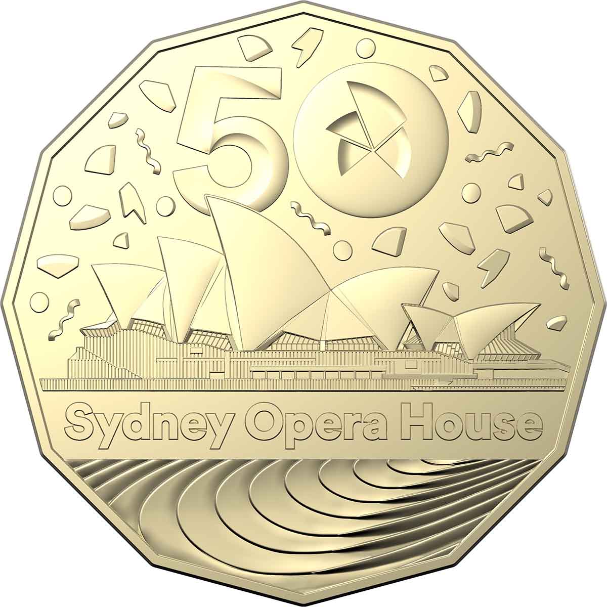 Australia Sydney Opera House 50th Anniversary 2023 50c Uncirculated Coin - Image 2