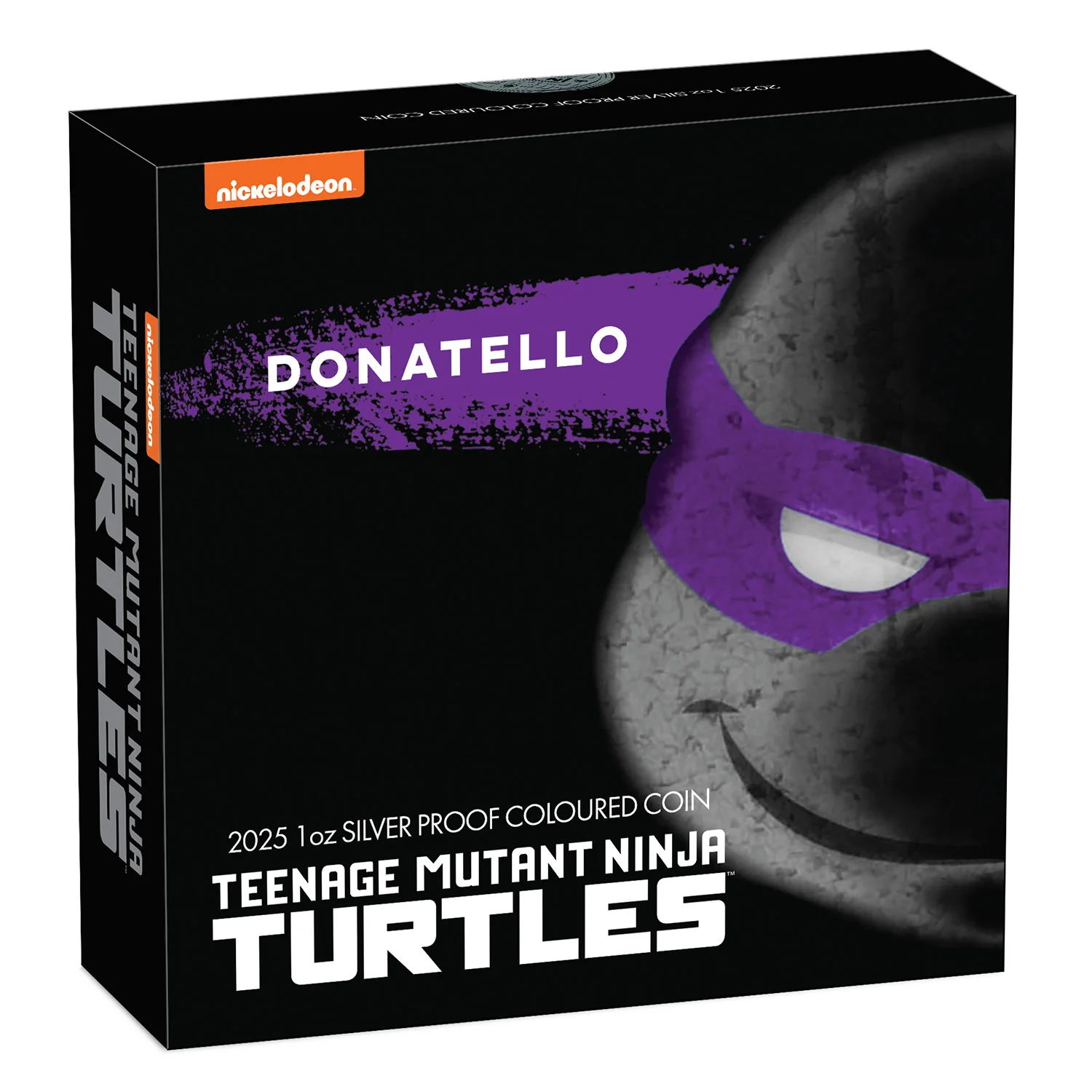 Teenage Mutant Ninja Turtles™ Donatello 2025 $1 Colour 1oz Silver Proof Coin - Image 4