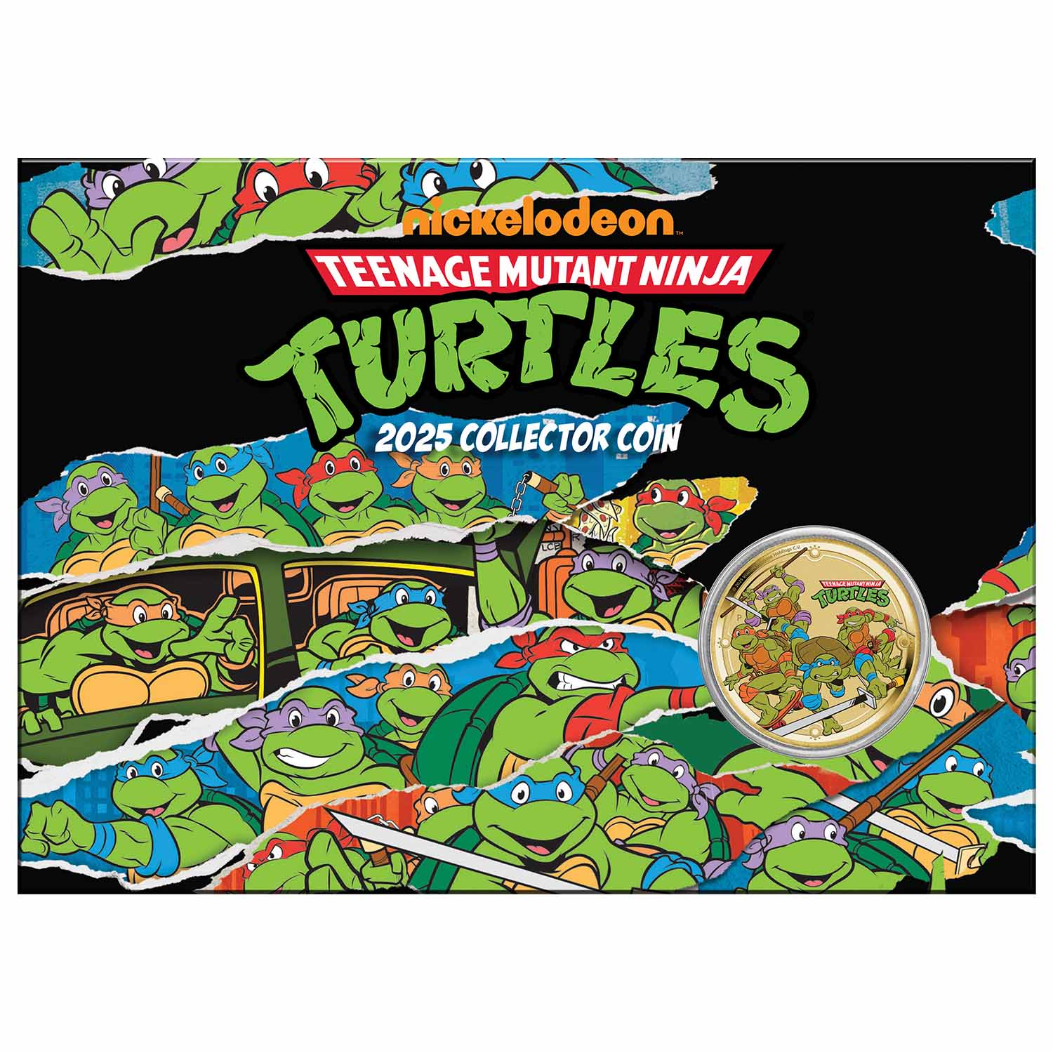 Teenage Mutant Ninja Turtles 2025 $1 Colour Uncirculated Coin - Image 5