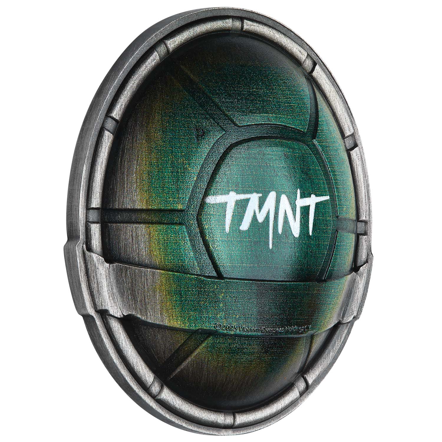 Teenage Mutant Ninja Turtles 2025 $2 Colour Domed Shell 1.5oz Silver Antique Coin - Image 4
