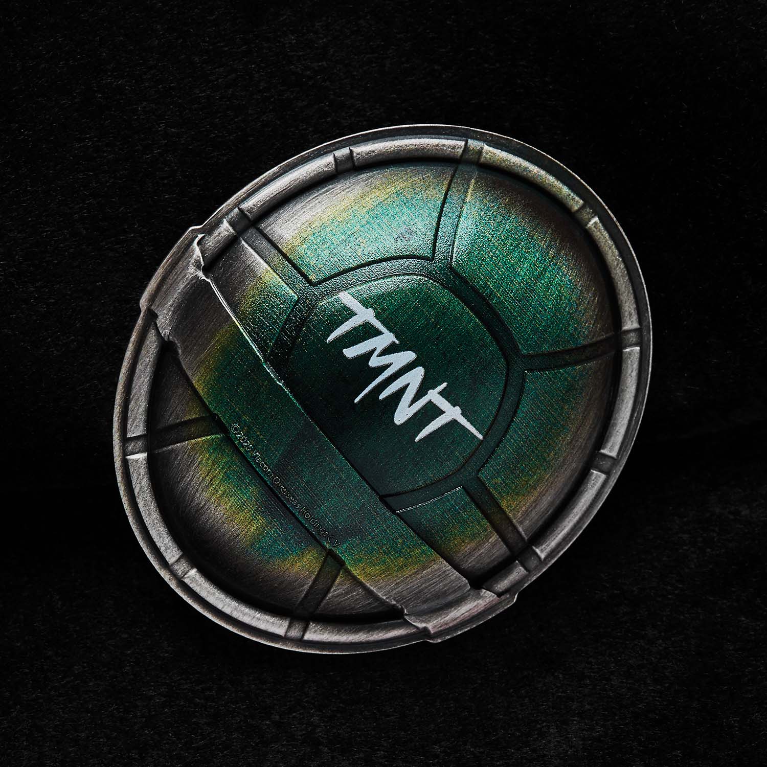 Teenage Mutant Ninja Turtles 2025 $2 Colour Domed Shell 1.5oz Silver Antique Coin - Image 7