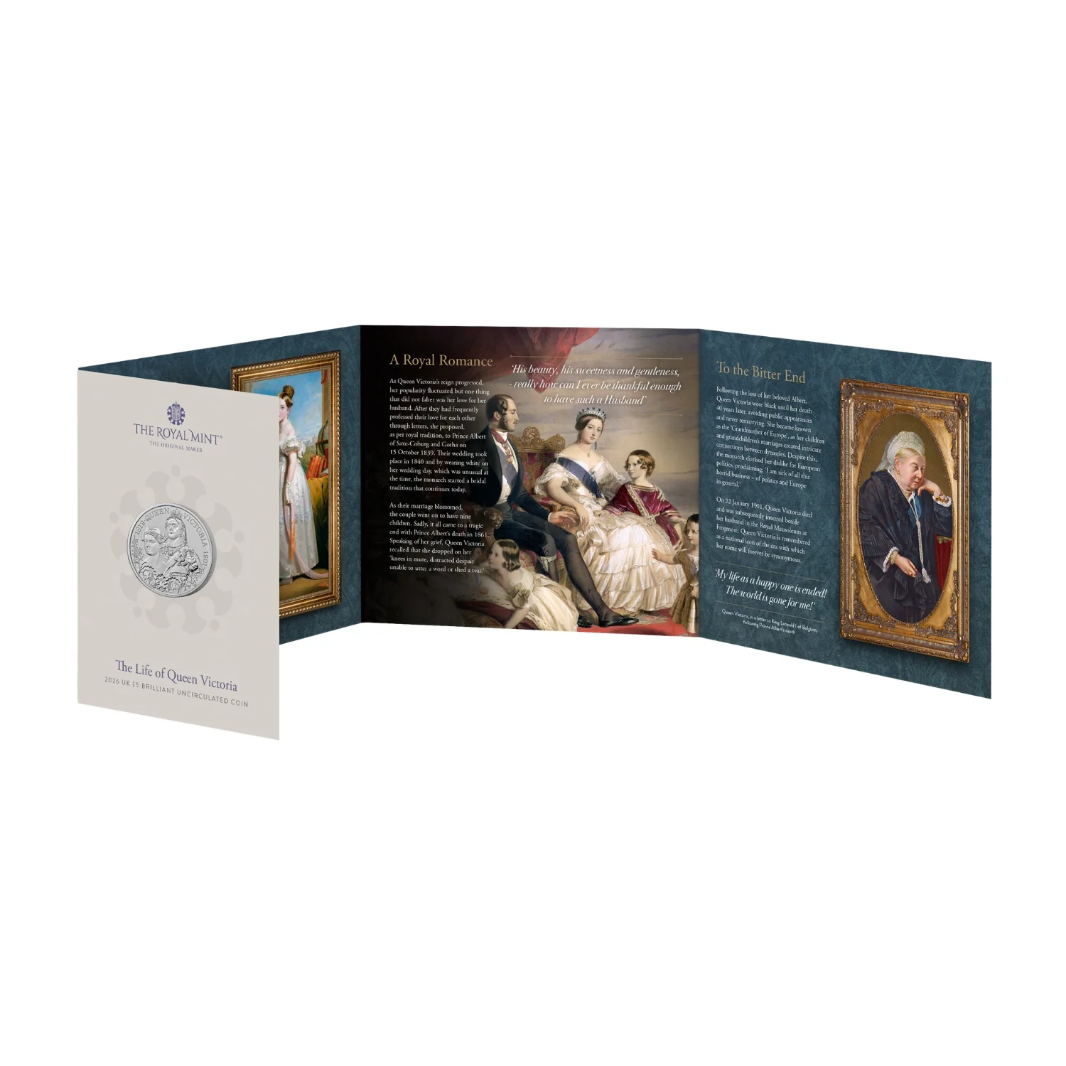 Great Britain Life of Queen Victoria 2026 £5 Brilliant Uncirculated Coin - Image 3
