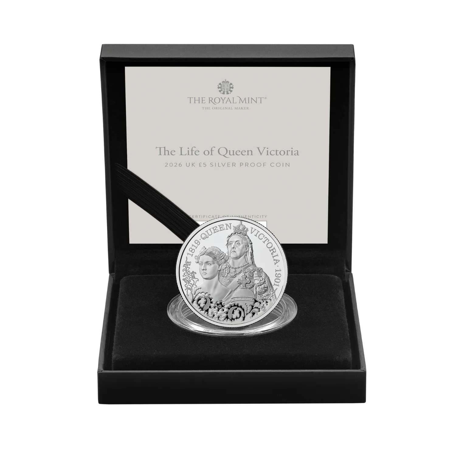 Great Britain Life of Queen Victoria 2026 £5 Silver Proof Coin - Image 2